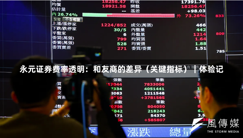 永元证券费率透明：和友商的差异（关键指标）｜体验记