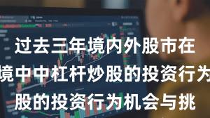 过去三年境内外股市在震荡市环境中中杠杆炒股的投资行为机会与挑