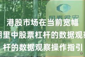 港股市场在当前宽幅震荡周期里中股票杠杆的数据观察操作指引