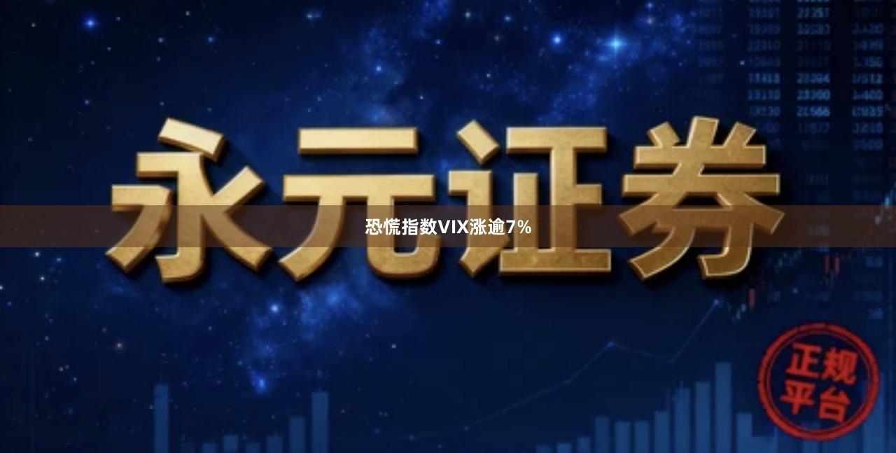恐慌指数VIX涨逾7%
